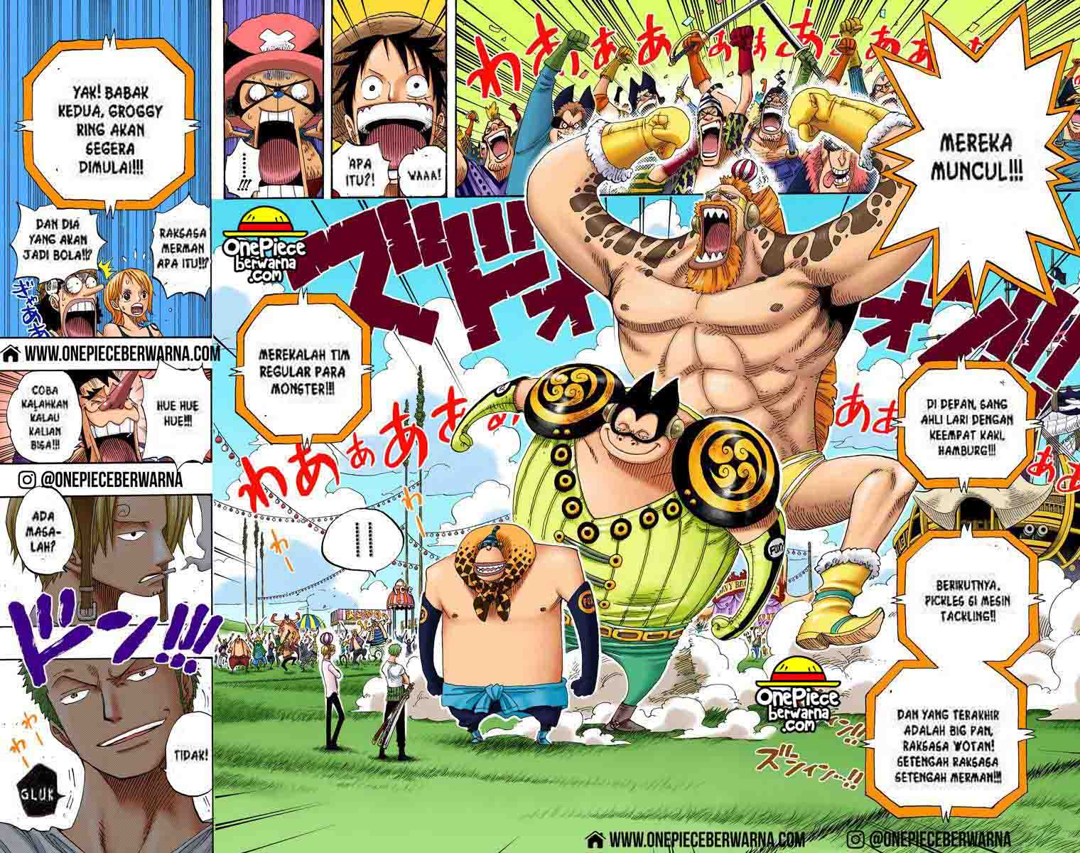 One Piece Berwarna Chapter 309